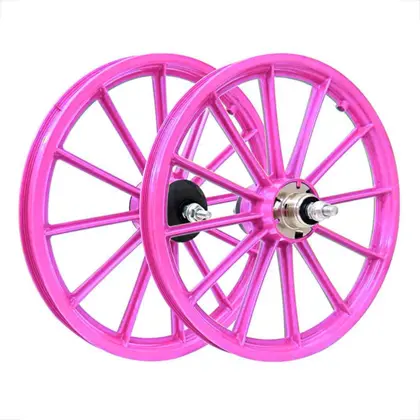 JG. DE RODA NYLON ARO 16 ROSA C/EIXO
