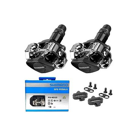 PEDAL CLIPER MTB M-505 PRETO