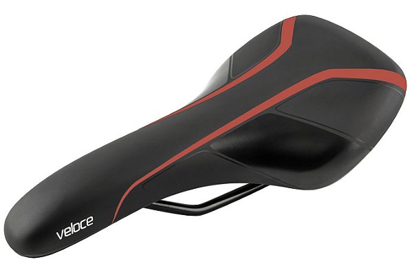 SELIM MTB VELOCE RVS PRETO/VERMELHO SELLE ROYAL