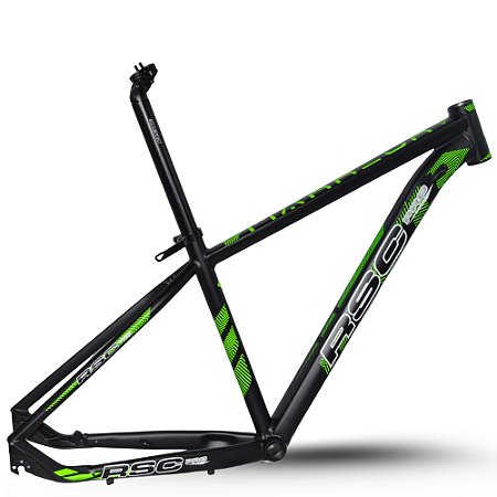 QUADRO X PRO RSC ALUM. 29 PTO/VERD T-17 C/CAN+ABRA