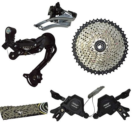 KIT 10-VEL (3X10) ALAV+CAB DIAN/TRAS+CORR+K7 11/42