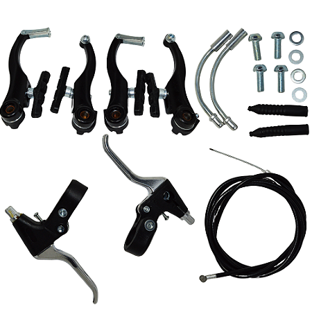 JG. FREIO V.BRAKE ALUM. ALLEN C/MAÇ-AL/N COMP. PTO