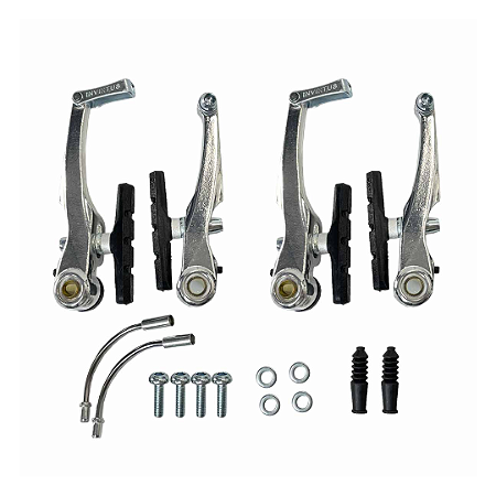 JG. FREIO V.BRAKE ALUM. POLIDO ORBITAL INVIKTUS