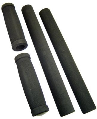 MANOPLA ESPUMA P/GUIDAO BEACH PRETA JG-4/PCS