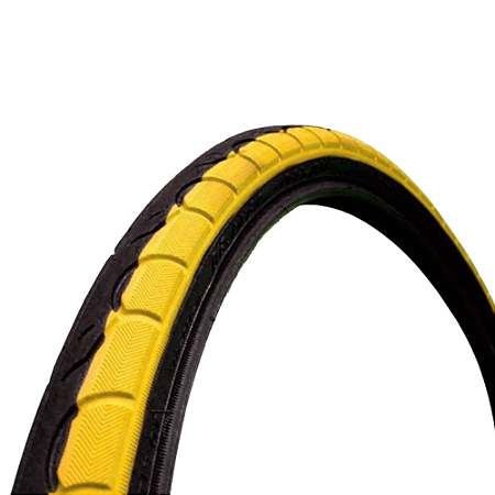 PNEU 26 X 1.50 SLICK C/FX-AMARELA KWEST