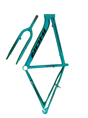 QUADRO + GARFO ARO-26 MASC. ALUM VERDE ANIS