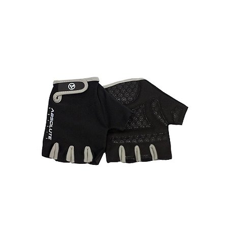 LUVA 1/2 DEDO OUTIFIT PTO/CINZA TAM-GG