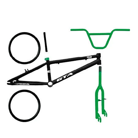 KIT BMX GTA 20 CX  2-KITS ACO. PTO/VRD - QUADRO+GRF+ARO+GUI+CAN-ABR