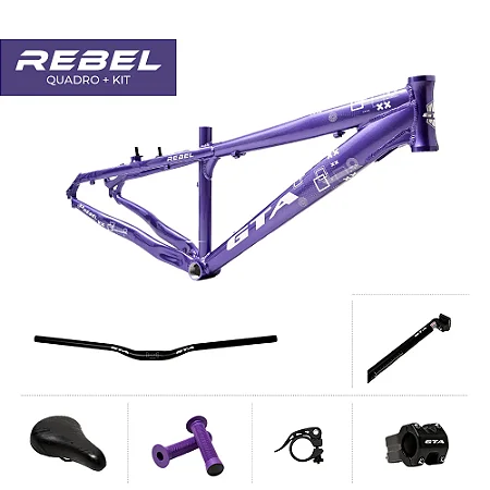QUADRO 26 ALUM. FREERIDE REBEL ROXO GUI+MES+CAN+MAN+SELI+ABRC