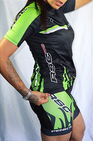 CONJ. RSC CAMISA MANGA CURTA+BERMUDA T-P PTO/VERD