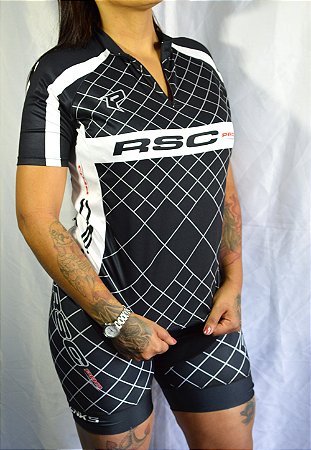 CONJ. RSC CAMISA MANGA CURTA+BERMUDA T-P PTO/BCO