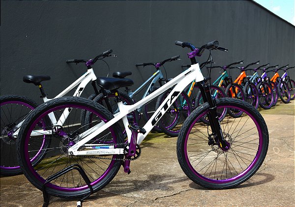 KIT BIC. 26 PRE-MONT. FREERIDE GRAVITY BRANCO/PTO HIDRAULICO