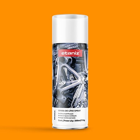 GRAXA LITIO BRANCA SPRAY  ETANIZ 300ML