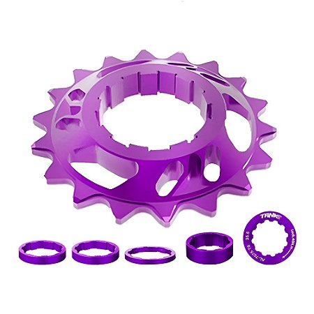 KIT SINGLE SPEED 18D ROXO 11719