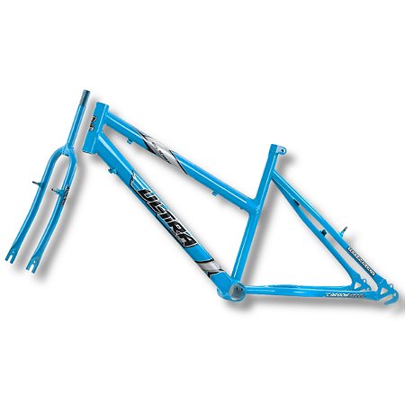 QUADRO + GARFO ARO-26 FEMININO AZUL BB CX-2-PCS