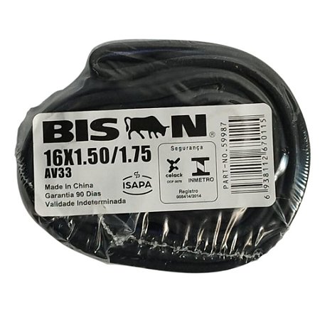 CAMARA 16 VALV. AMERICANA BISON