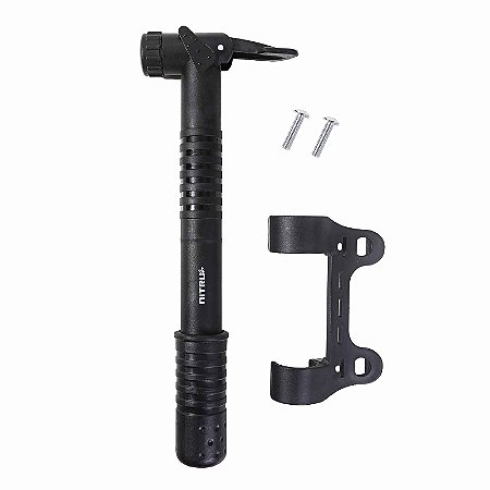 BOMBA MINI NYLON 80PSI VALV. AMERIC/PRESTA 10635