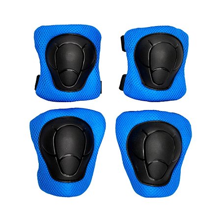 KIT PROTECAO INFANTIL AZUL  (JOELHEIR+COTOV) 12405