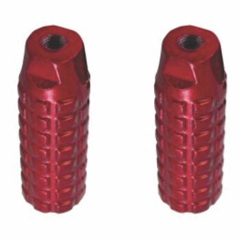 APOIO EIXO ALUM VERMELHO