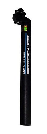 CANOTE ALUM. 31.6-MM X 400 C/CARRINHO - PRETO/AZUL