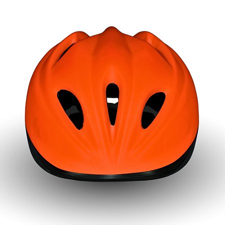CAPACETE INFANTIL RSC KIDS LARANJA NEON FOSCO