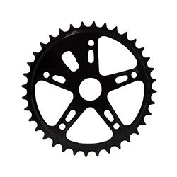 ENGRENAGEM ACO 36 D. PRETA ABERTA CHAPA 2.20MM