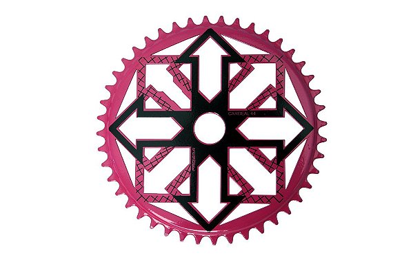 ENGRENAGEM ACO 46 D. SILK CARDEAL ROSA SHOCK