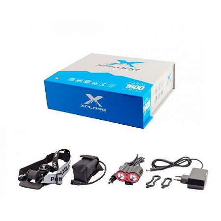 FAROL DIANT 2-LED 1600-LUMENS MOD-8658 C/CARR+BAT