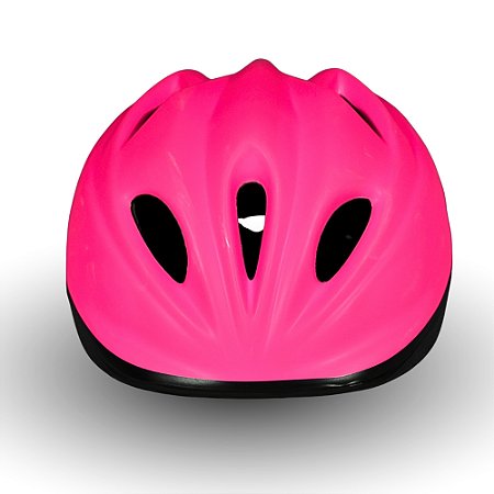 CAPACETE INFANTIL RSC KIDS ROSA NEON FOSCO