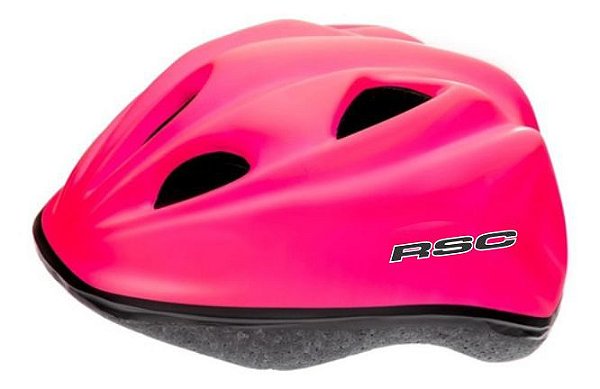 CAPACETE INFANTIL RSC KIDS ROSA NEON FOSCO - Ciclo Castro Bikes