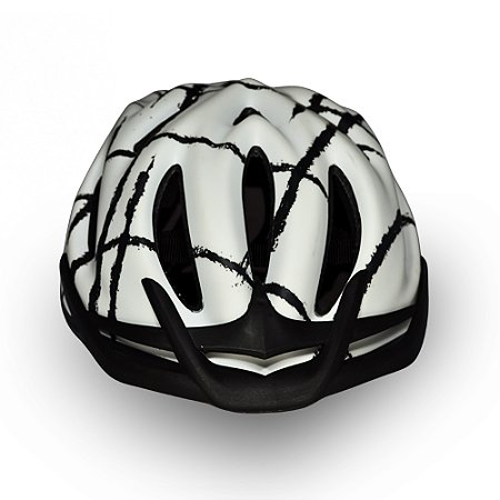 CAPACETE MTB RSC PODIUM VISE+REG BCO/PTO