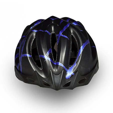 CAPACETE MTB RSC PODIUM VISE+REG PTO/AZUL