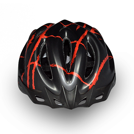 CAPACETE MTB RSC PODIUM VISE+REG PTO/VERM