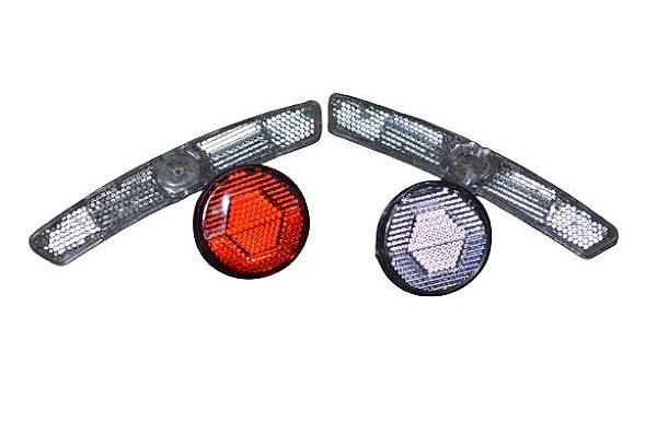 KIT REFLETORES SHIMANO 04 PCS CRISTAL