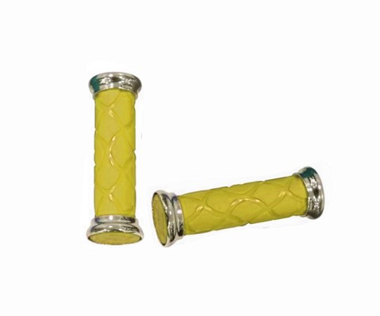 MANOPLA ADVENTURE AMARELA C/ANEL CROMADA