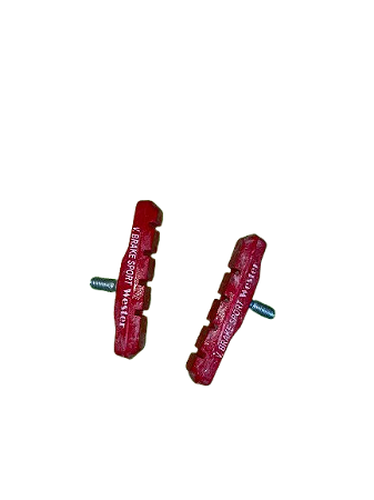 PATINS V-BRAKE C/ROSCA SPORT VERMELHA PCO PCT-2-PR