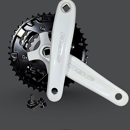 PE DE VELA ALUM 22/32/42 PTO/BCO TROCA ENGRENAGEM