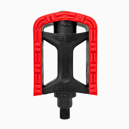 PEDAL BICOLOR MTB SUECO VERMELHO