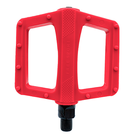 PEDAL PLATAFORMA SUECO FREE VERMELHO NYLON S/ESFERA