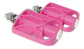 PEDAL PEPITA C/EIXO ROSA