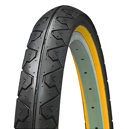 PNEU 26 X 1.1/2 TMK SLICK C/FX-AMARELA K-90