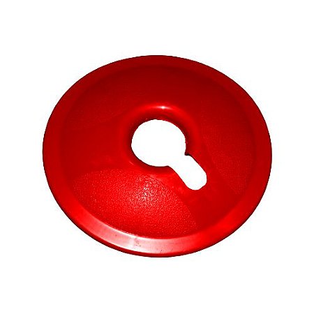 PROTETOR COROA 3-FUROS ARO-16 VERMELHO