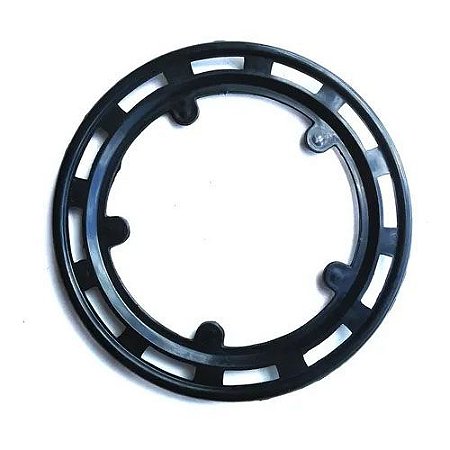 PROTETOR DE COROA 05 FUROS PRETA