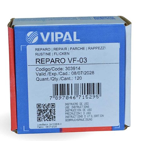 REPARO VF-03 A FRIO MANCHAO PNEU CX 120 PCS