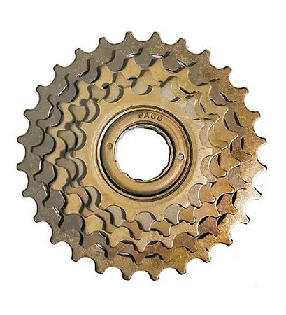 RODA LIVRE 6VEL. DOURADA C/ ULT. 9583