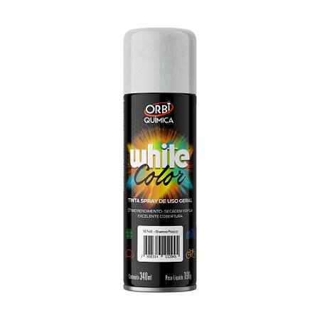 TINTA AEROSOL BRANCO FOSCO