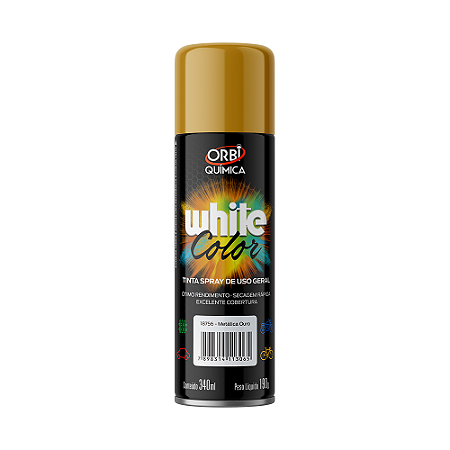 TINTA AEROSOL OURO