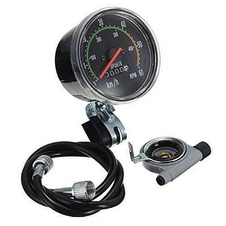 VELOCIMETRO 60-KM GRANDE C/ ODOMETRO - PACO -8050