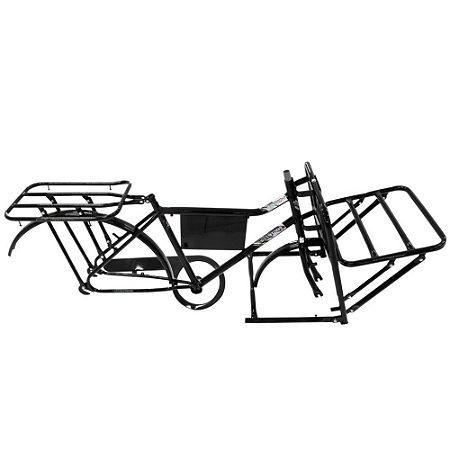 KIT QUADRO CARGUEIRA COMPLETO PRETO