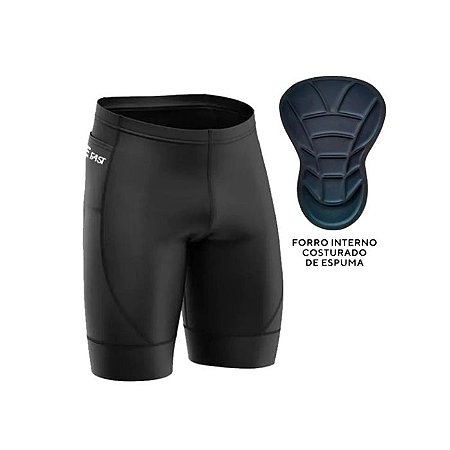 BERMUDA MASC. BASIC C/BOLSO PRETA TAM-P
